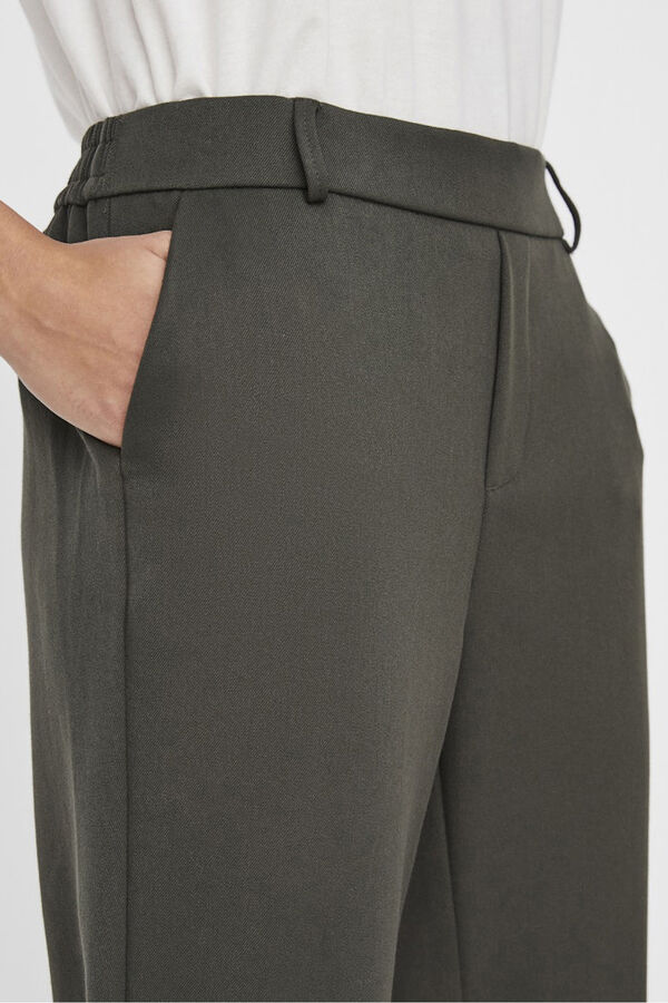 Vero Moda Cal&ccedil;as compridas retas  Cinzento