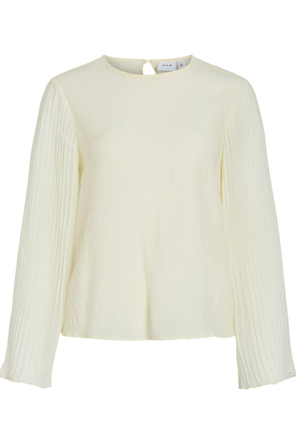 Vila Blusa com manga comprida Tostado