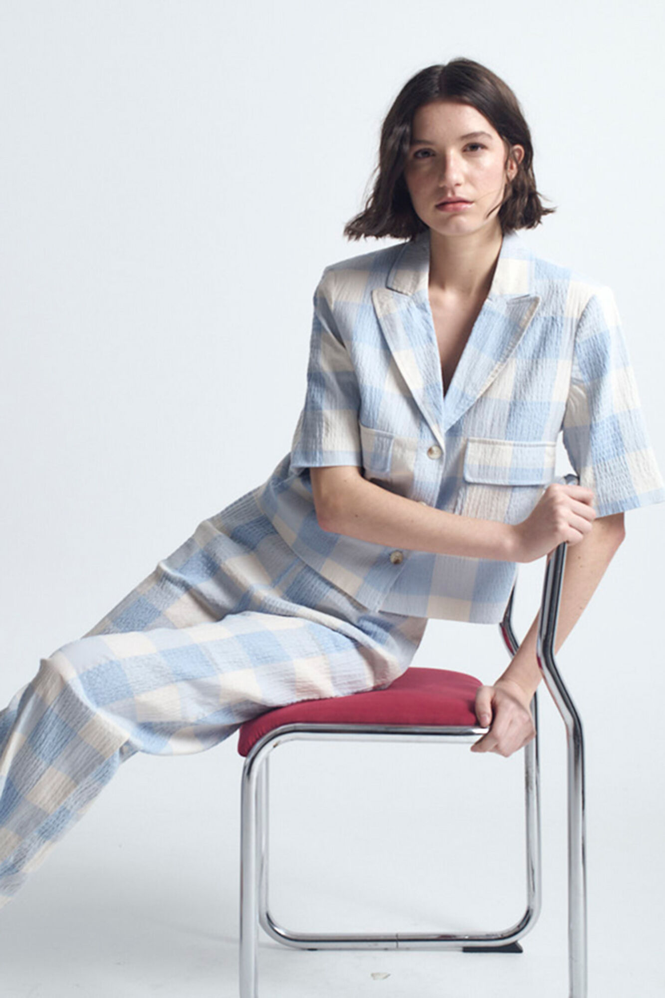 Object Pantal&oacute;n estampado fluido