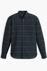 Dockers Camisa slim fit Impress&atilde;o