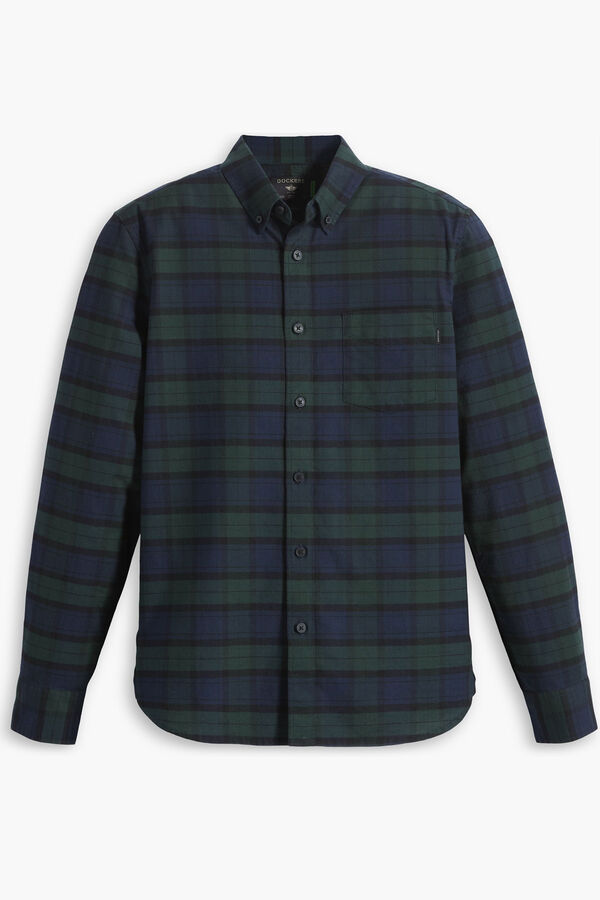 Dockers Camisa slim fit Impress&atilde;o