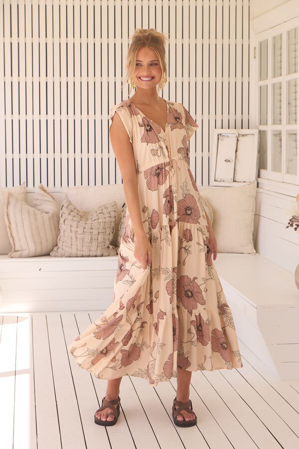 Jaase Vestido comprido Melissa Subiu