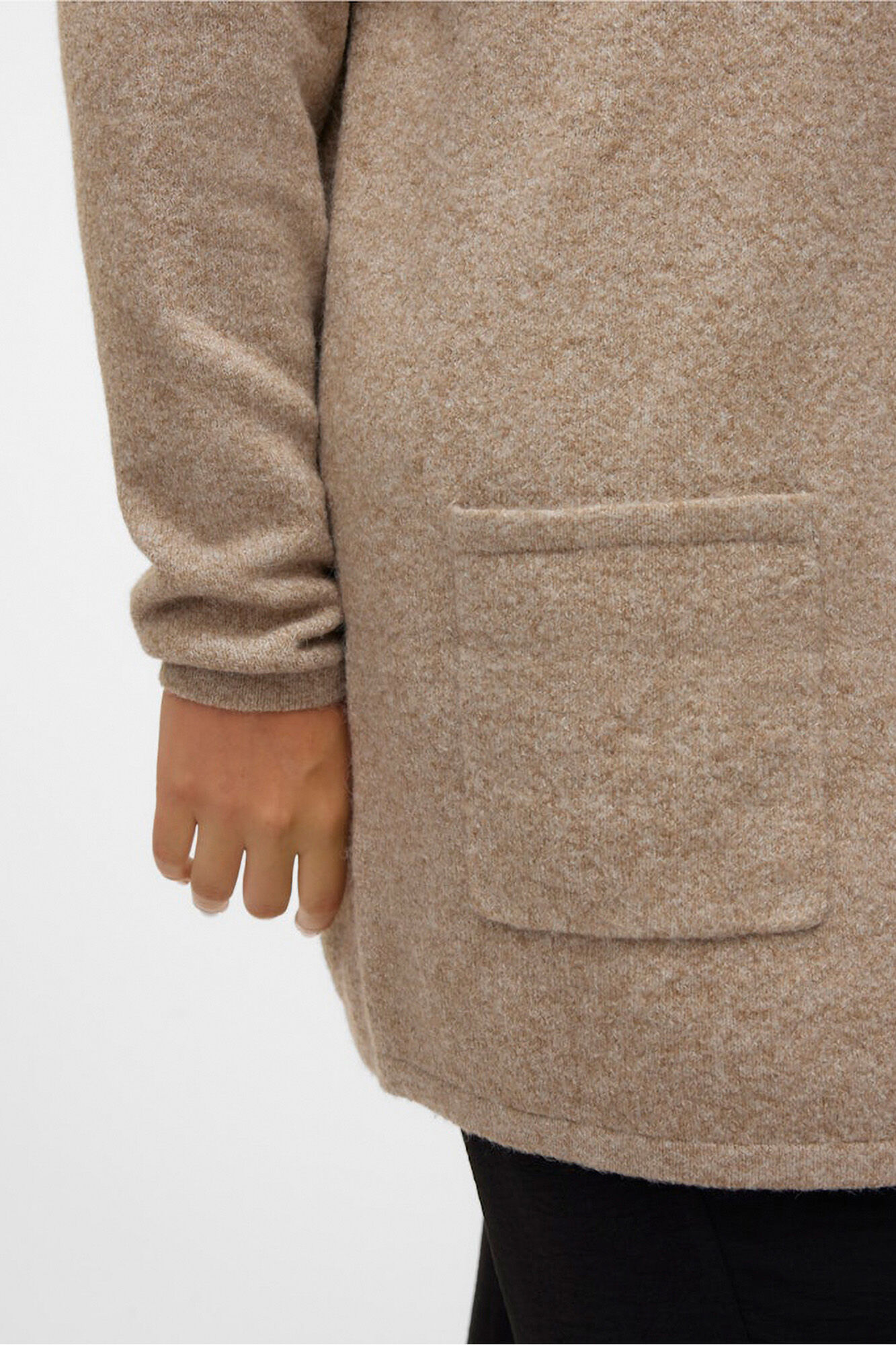 Vero Moda Curve C&aacute;rdigan con capucha talla grande