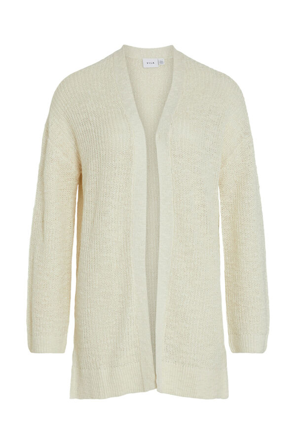 Vila Cardigan de punto Gris