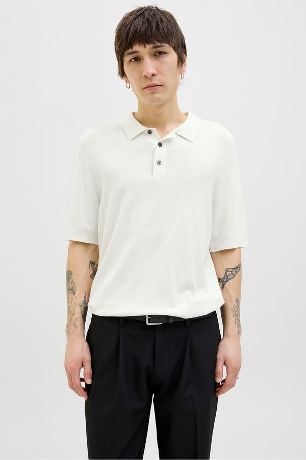 Jack & Jones Polo corte regular fit Branco
