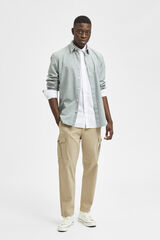 Selected Pantal&oacute;n cargo slim fit Marr&oacute;n