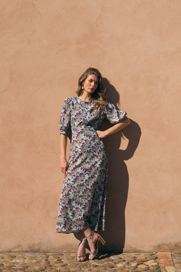 Polín Et Moi Vestido floral Joline Azul