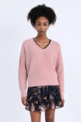 Molly Bracken Camisola de manga comprida com renda Subiu