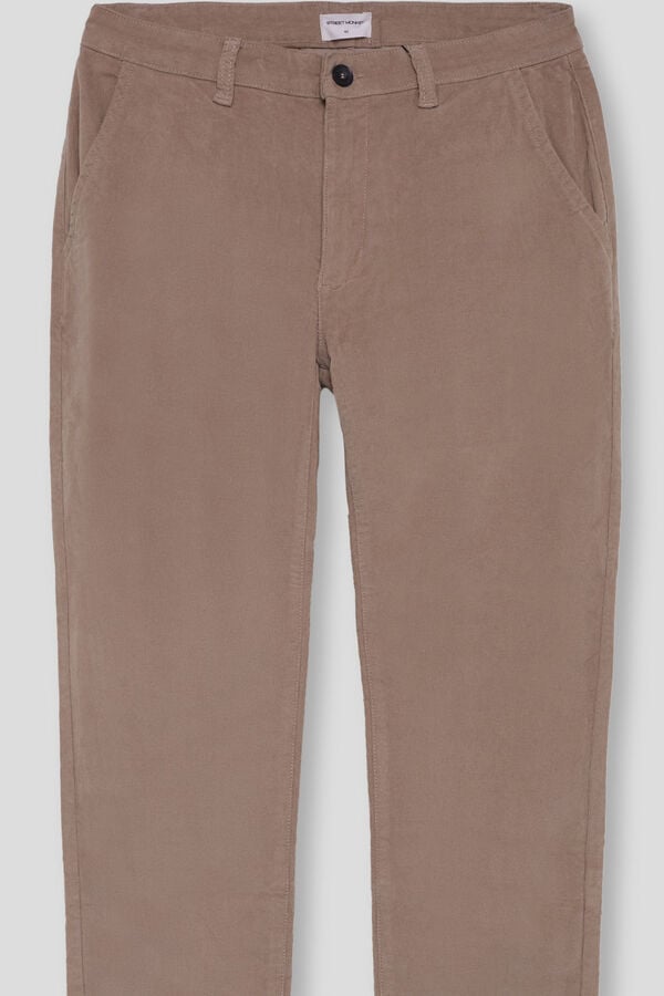 Street Monkey Pantal&oacute;n Micropana Beige