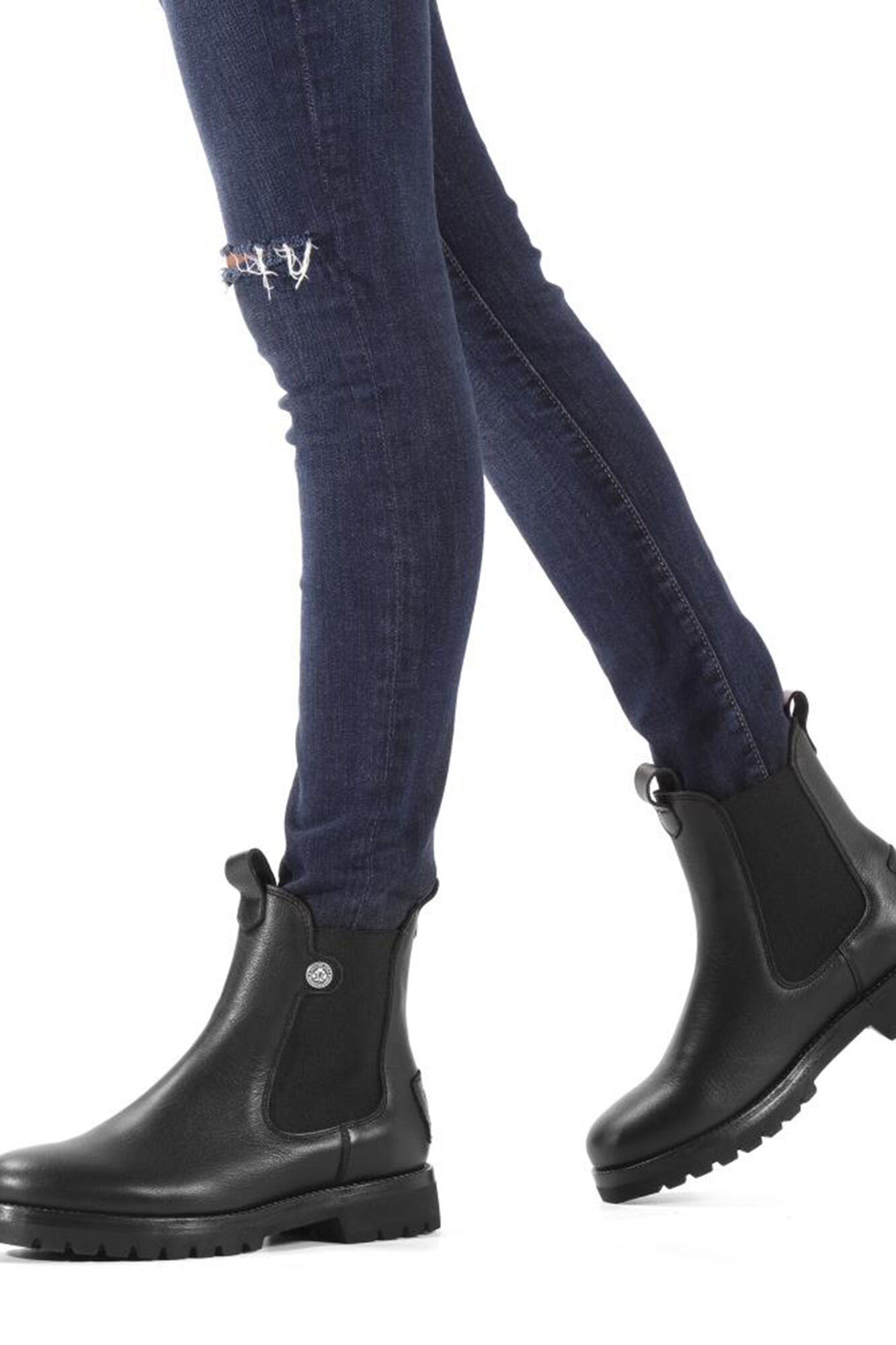 Panama Jack Botines de piel con forro interior de piel