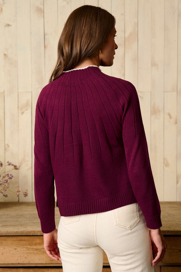 Pol&iacute;n Et Moi Jersey rayas Bassi Granate