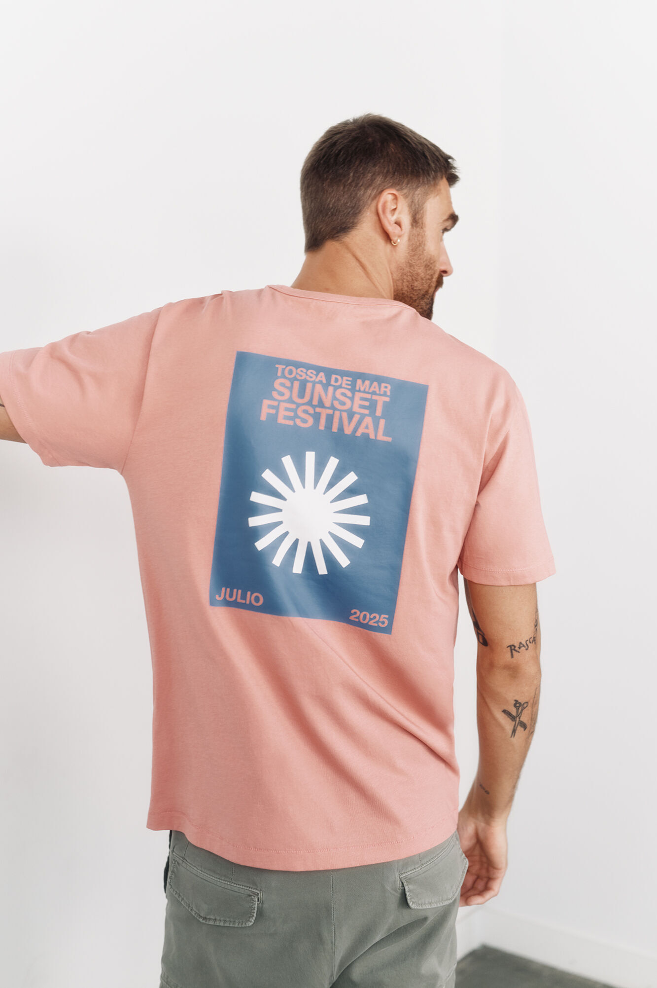 OOTO Camiseta gr&aacute;fica lavada OOTO