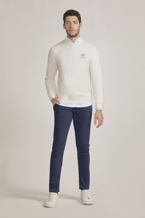 Street Monkey Sudadera moda Marfil