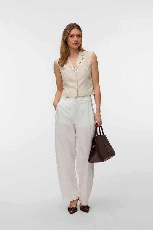 Vero Moda Colete de vestir Tostado