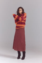 Slowlove Jersey rayas Rojo