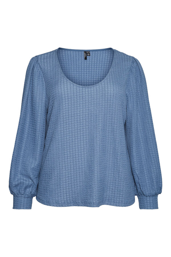 Vero Moda Curve Top de manga comprida Curve Azul