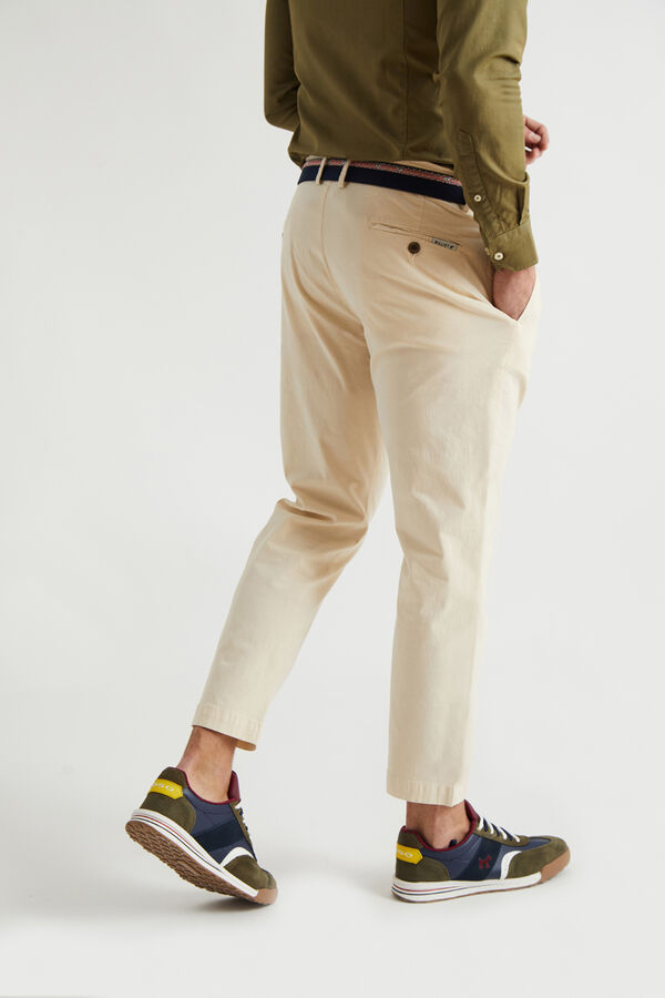 Williot Pantal&oacute;n Relaxed Lino Beige