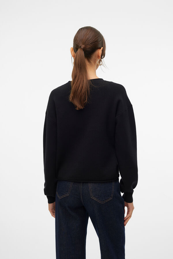 Vero Moda Casaco de malha  Preto