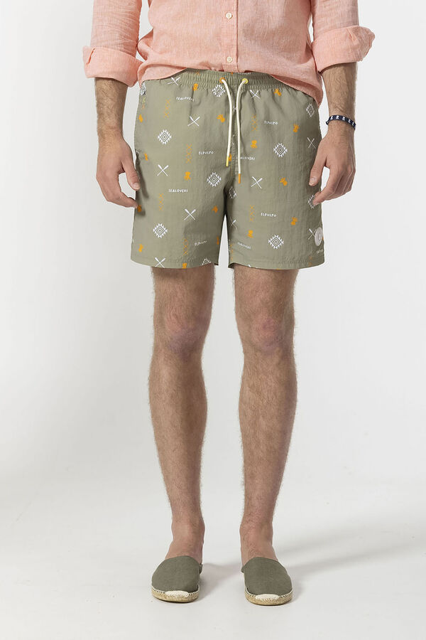 elPulpo Maiô estampado elPulpo Essentials Verde