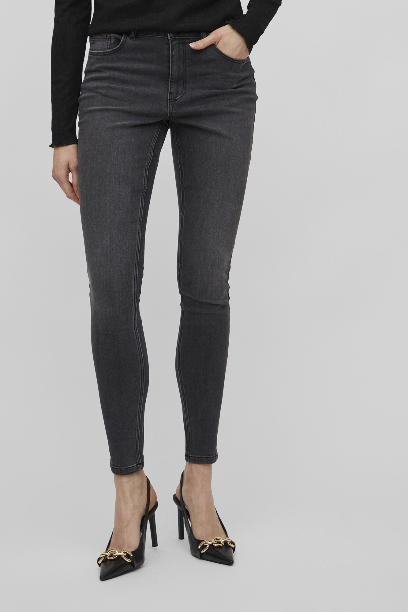 Vila Pantal&oacute;n vaquero Vila Skinny fit