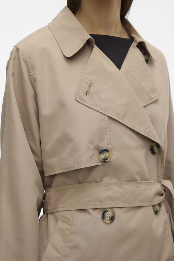 Vero Moda Gabardina corta Verde