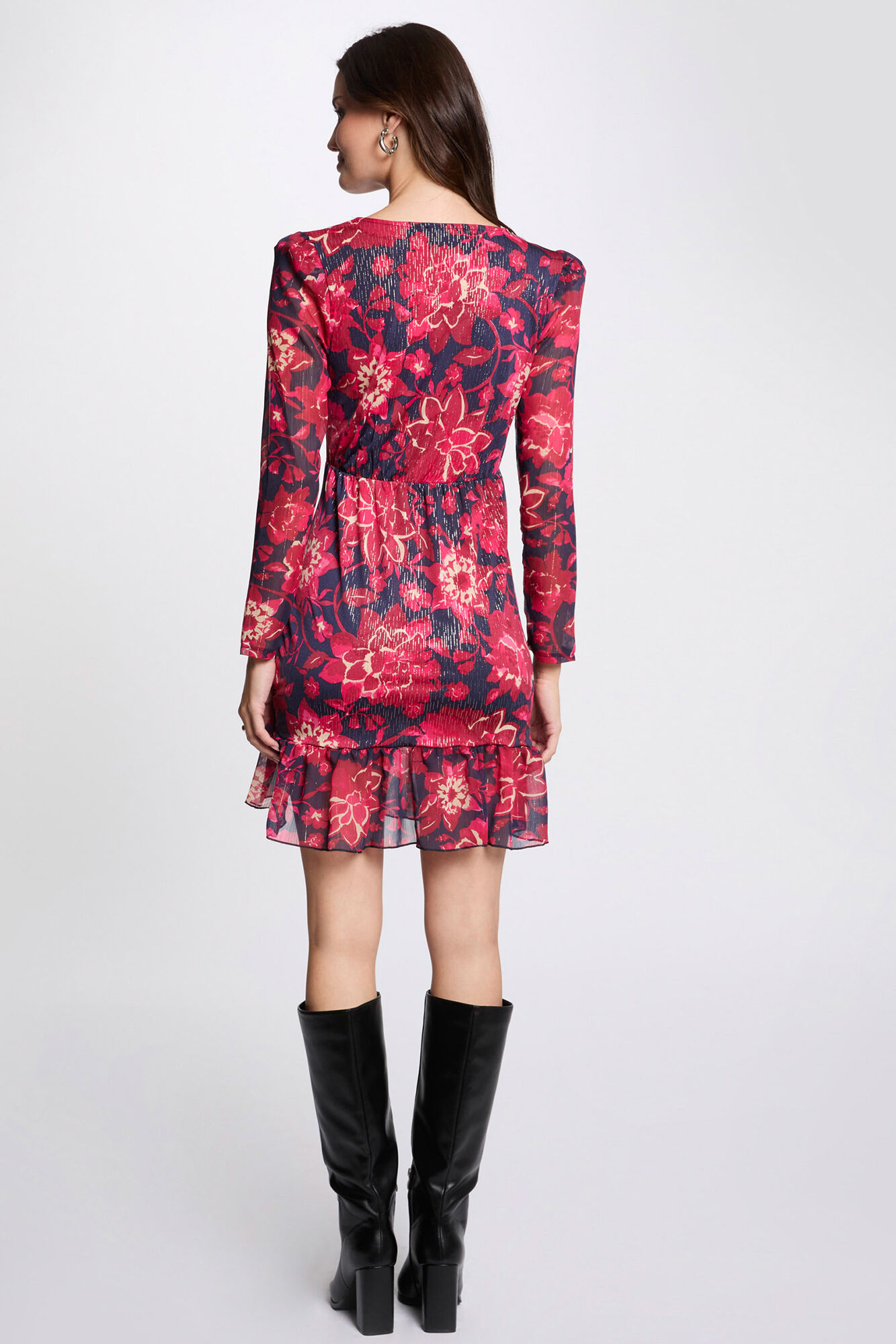 Morgan Vestido curto estampado