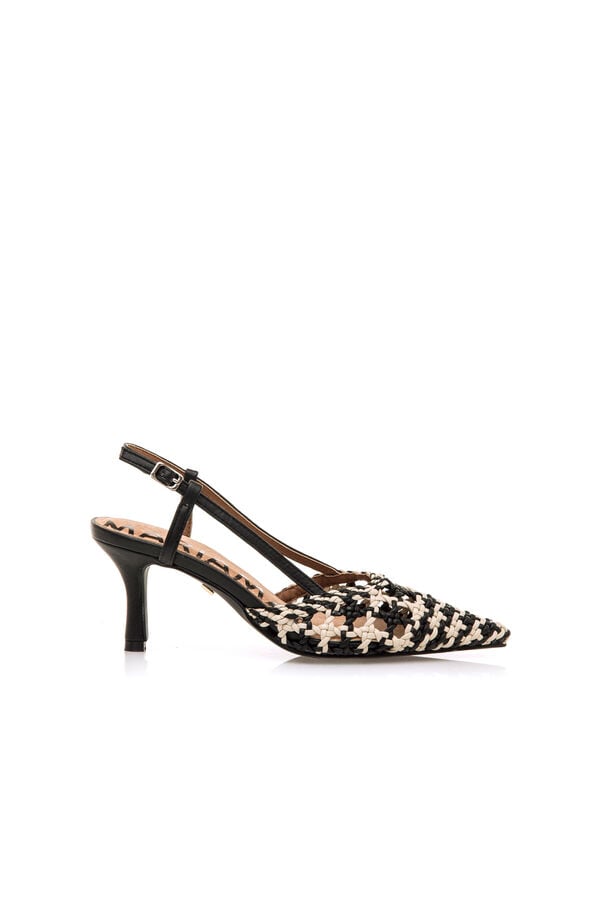 Maria Mare Sapato de salto Mao Preto