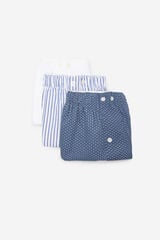 Cortefiel Pack 3 boxers tecido Branco