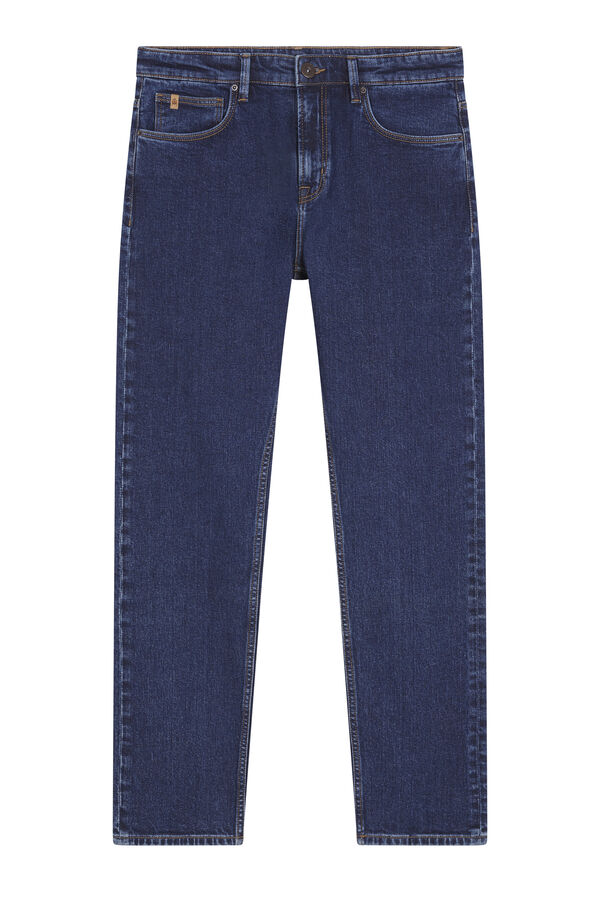 Cortefiel Jeans corte ajustado Azul