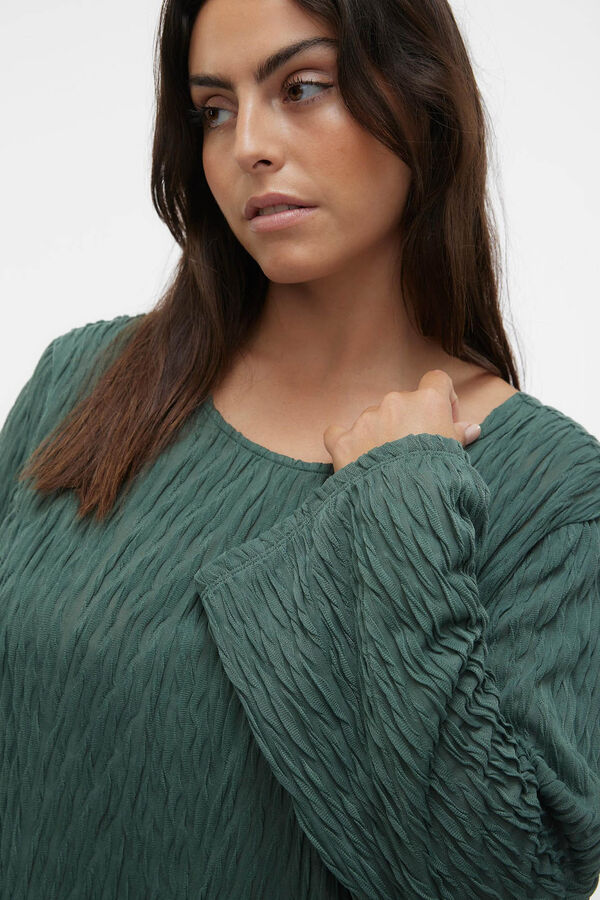 Vero Moda Curve Vestido manga larga Curve Verde