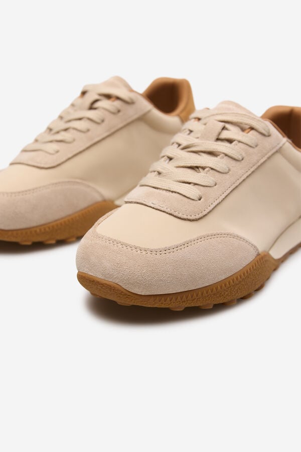 Cortefiel Chinelo de nylon Castanho