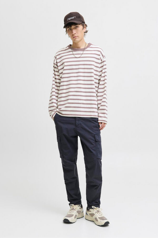 Jack & Jones Pantal&oacute;n cargo regular fit Azul marino
