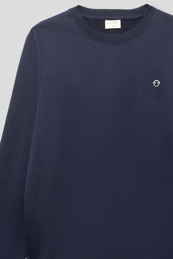Street Monkey Sweatshirt estampada Azul
