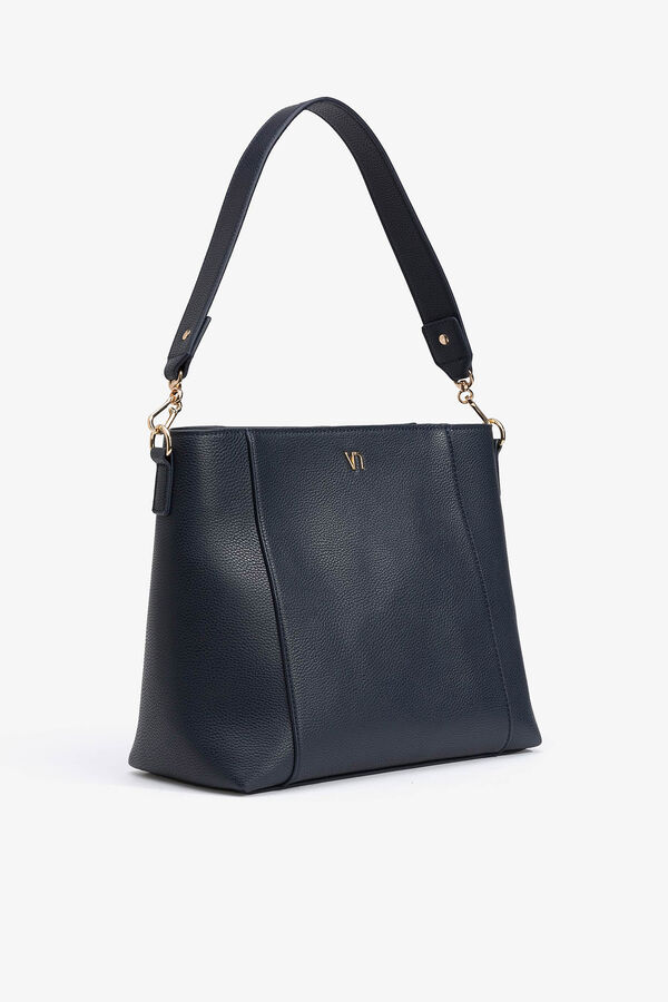 Vilanova Bolso de hombro efecto piel Azul