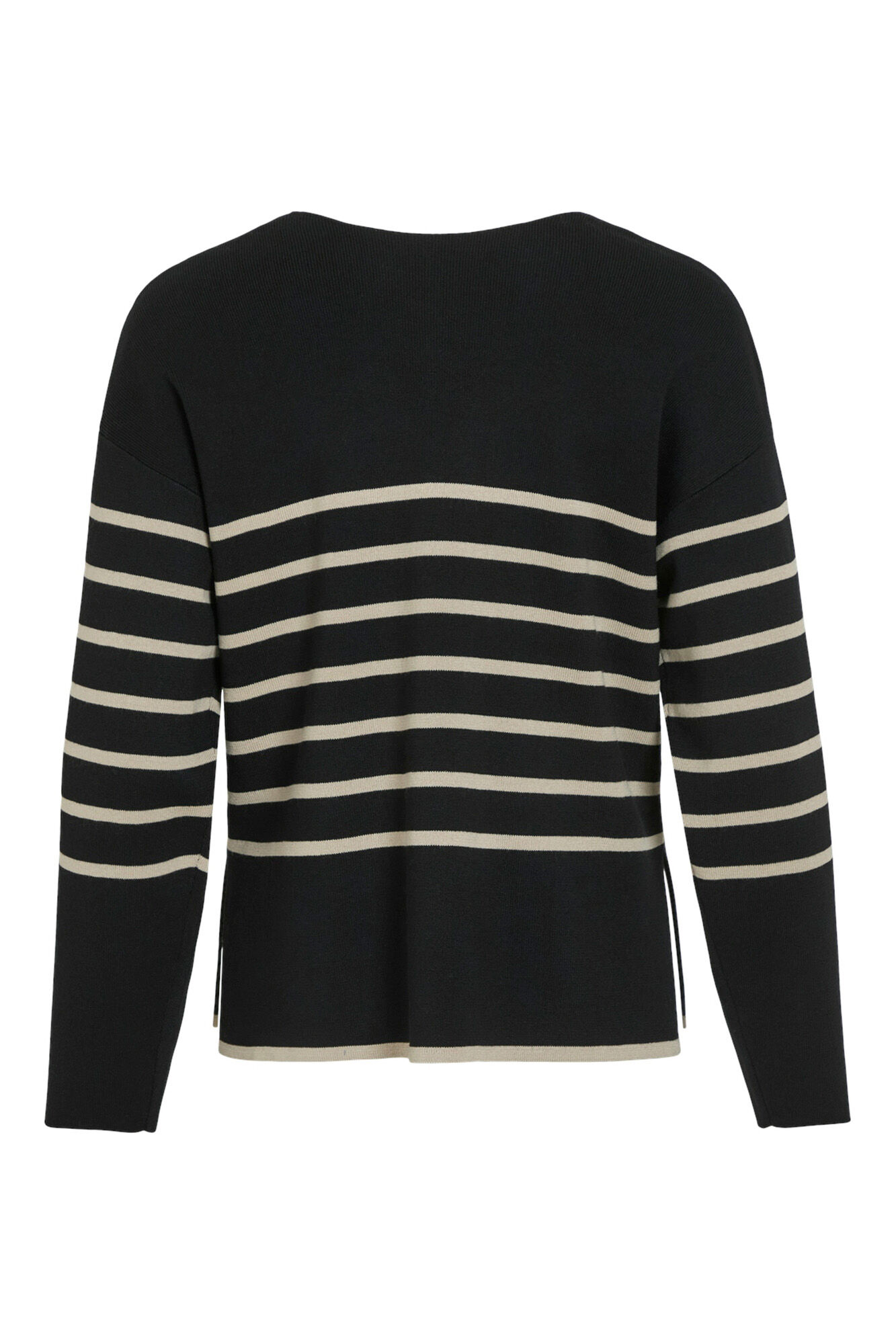 Evoked by Vila Jersey de rayas curvy