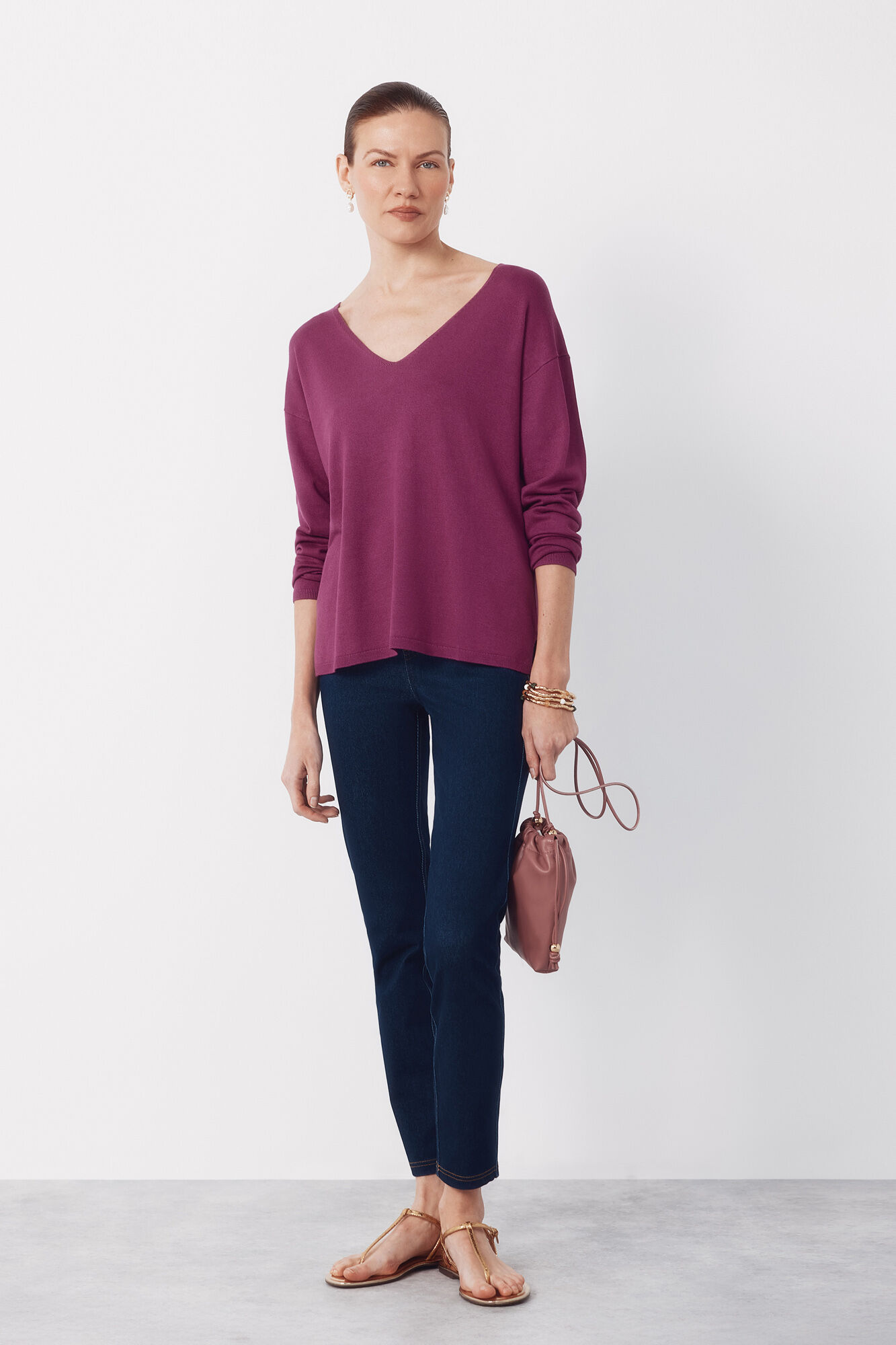 Cortefiel Jersey escote pico