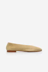 Cortefiel Bailarina serraje Beige