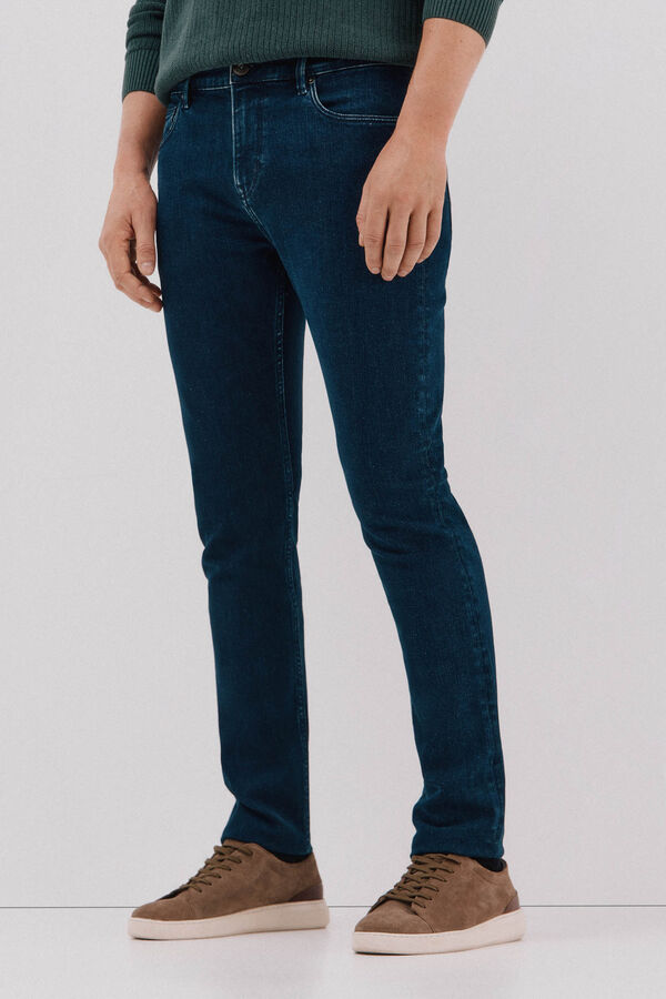 Cortefiel Pantal&oacute;n vaquero slim fit Azul marino