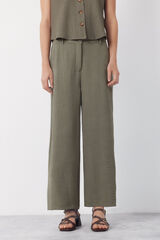 Cortefiel Pantal&oacute;n con textura Kaki