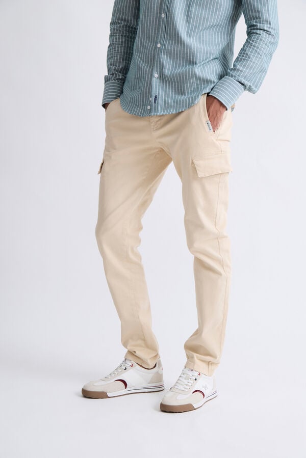 Williot Pantal&oacute;n Cargo Beige