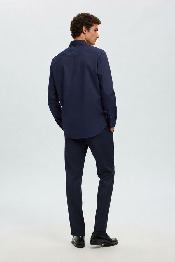 Selected Camisa de vestir slim fit Azul