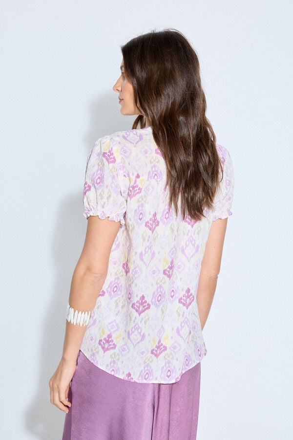 Slowlove Blusa estampada Multicolor