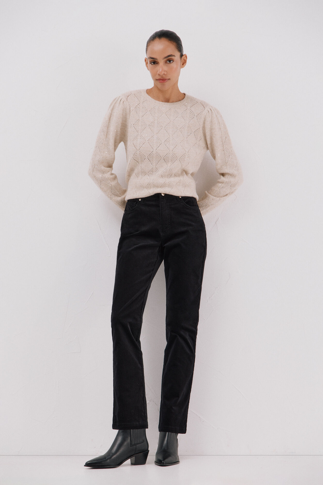 Cortefiel Pantal&oacute;n Sensational velvet