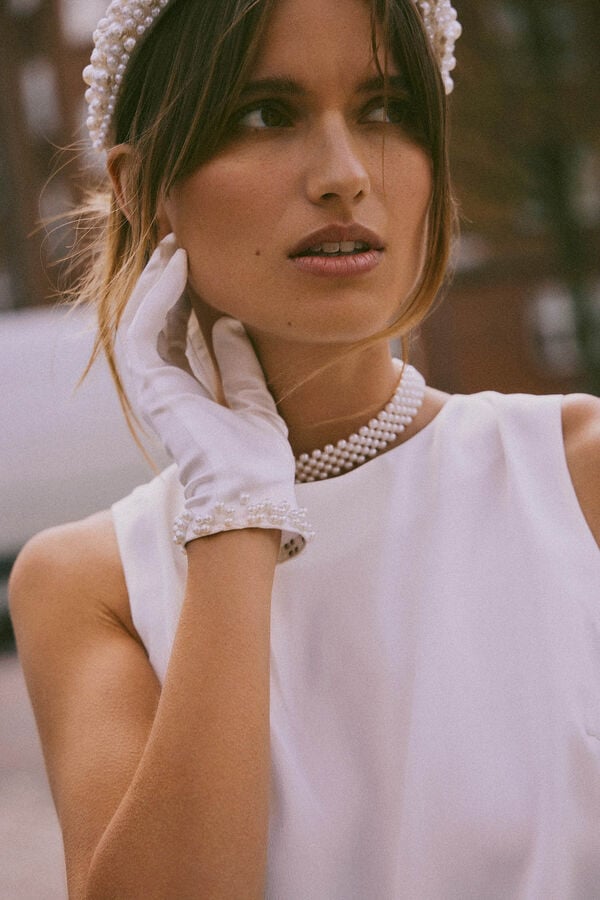 Vila Top acetinado branco Branco