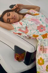 Object Vestido largo espalda descubierta Blanco