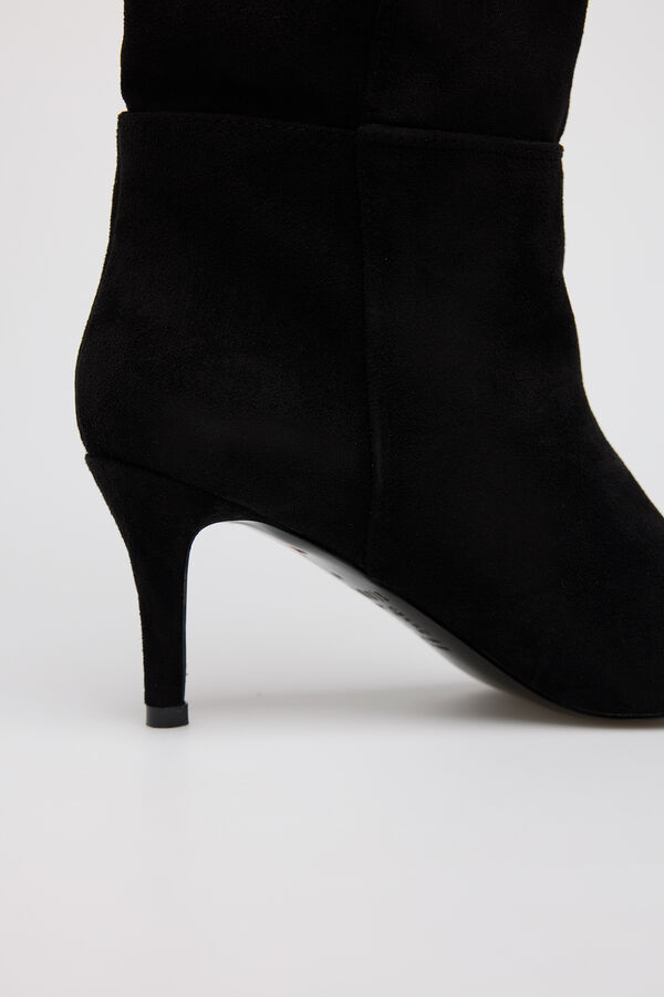 Slowlove Bota ca&ntilde;a alta Negro