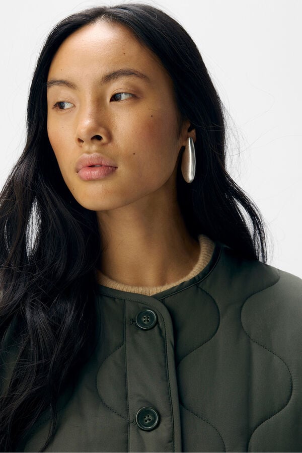 Object Chaqueta acolchada Verde