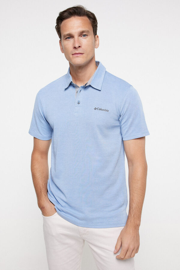 Columbia Polo Columbia para hombre Nelson Point&trade; Turquesa