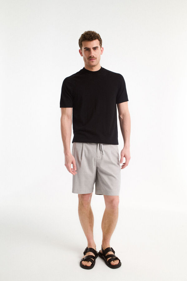 Selected Bermuda Relaxed Fit Gris