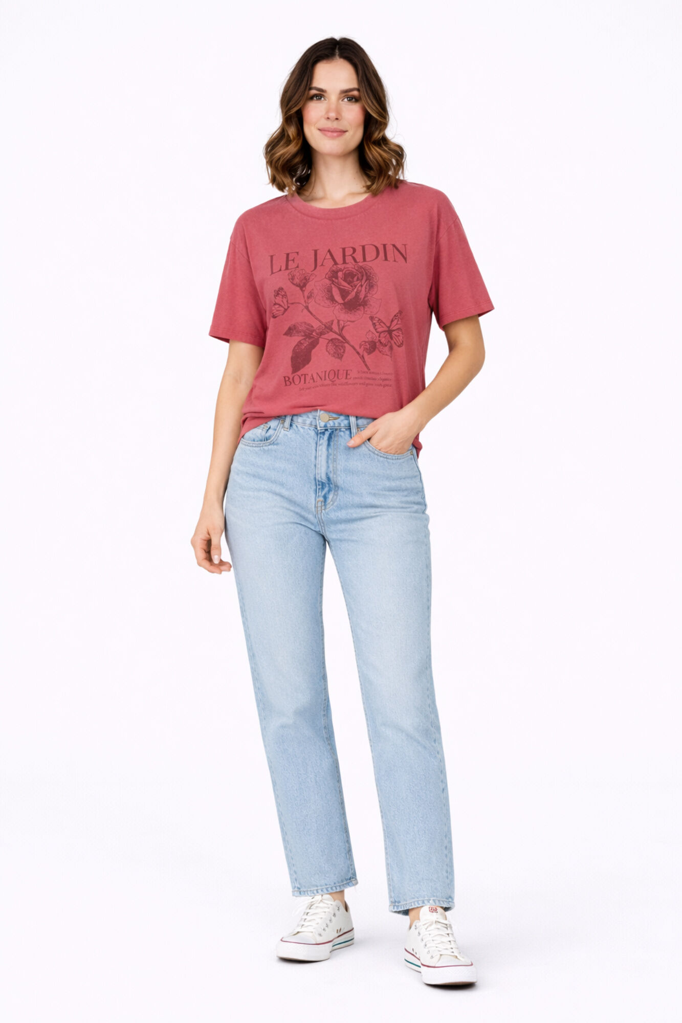 Vila Camiseta estampada de algod&oacute;n org&aacute;nico